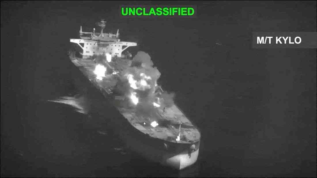 US, Iranian forces fire at vessels in waters near Iran