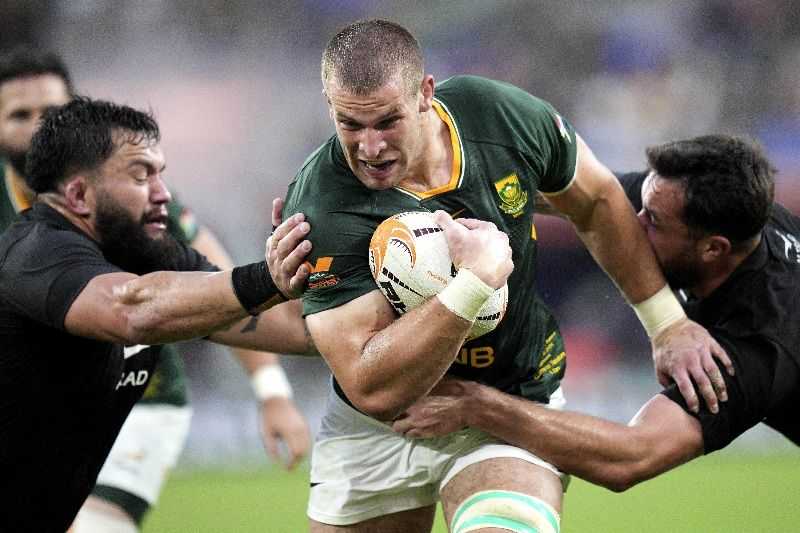 Rugby-Springboks beat All Blacks again to clinch tour series