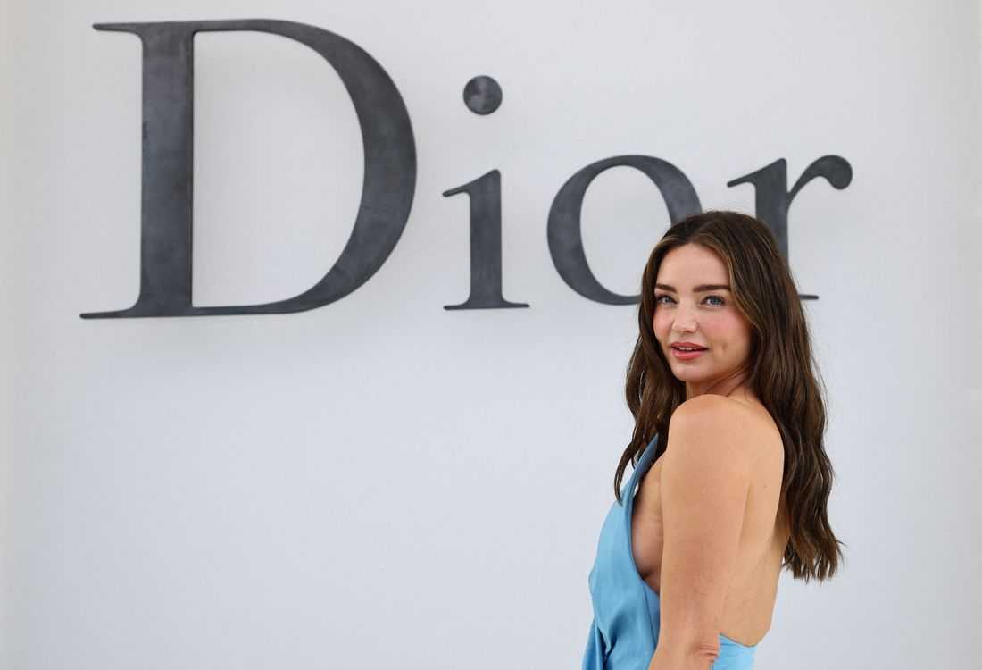 Dior presents sheer tops and metallic trousers in spring/summer 2027 show