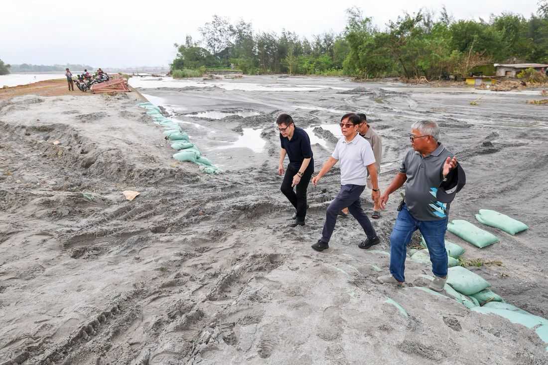 Marcos eyes construction of debris barriers, ‘sabo dams’ to help curb flooding