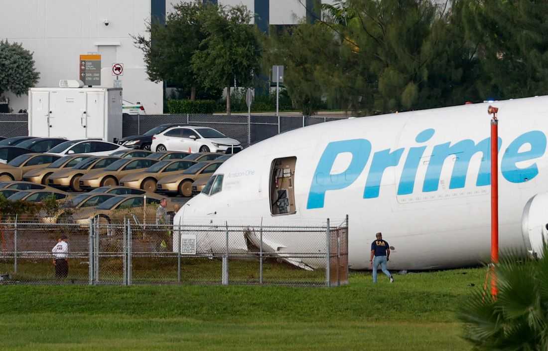 At least 5 killed in Amazon Prime Air cargo plane crash in Miami
