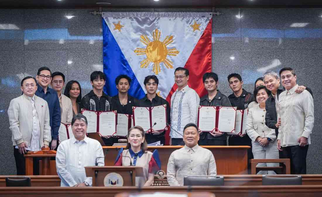 SB19 honored by Senate for global P-pop achievements