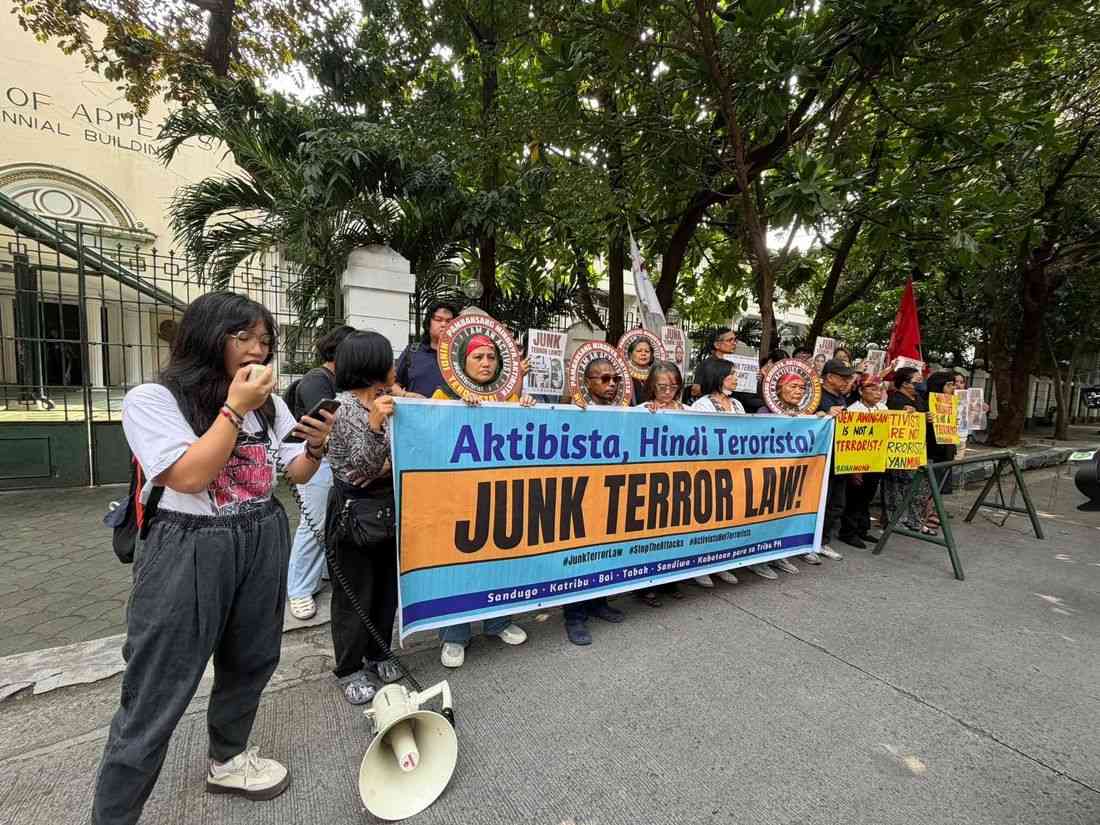 Cordillera Peoples Alliance appeals to CA to remove ‘terrorist’ designation from 4 members, repeal Anti-Terror Law