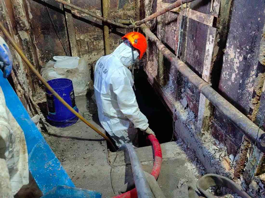 PCG recovers 58 drums of oil-water mixture from MV June Aster