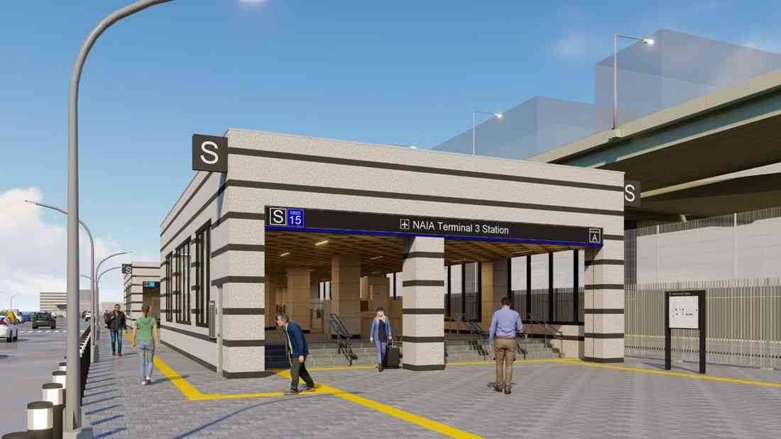DOTr unveils render of NAIA T3 subway station