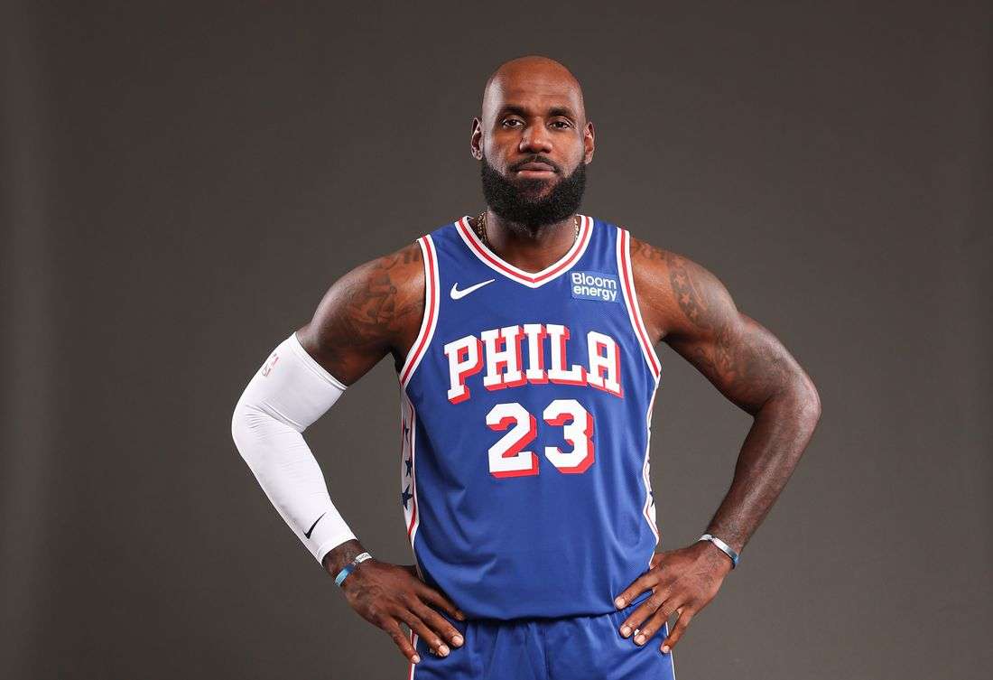 NBA-With trophy hopes high, Philadelphia gets party going early for LeBron