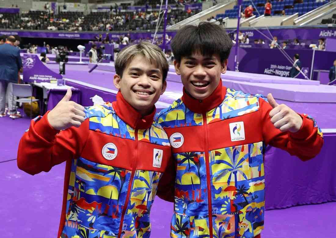 Yulo brothers advance to floor exercise finals in 20th Asian Games