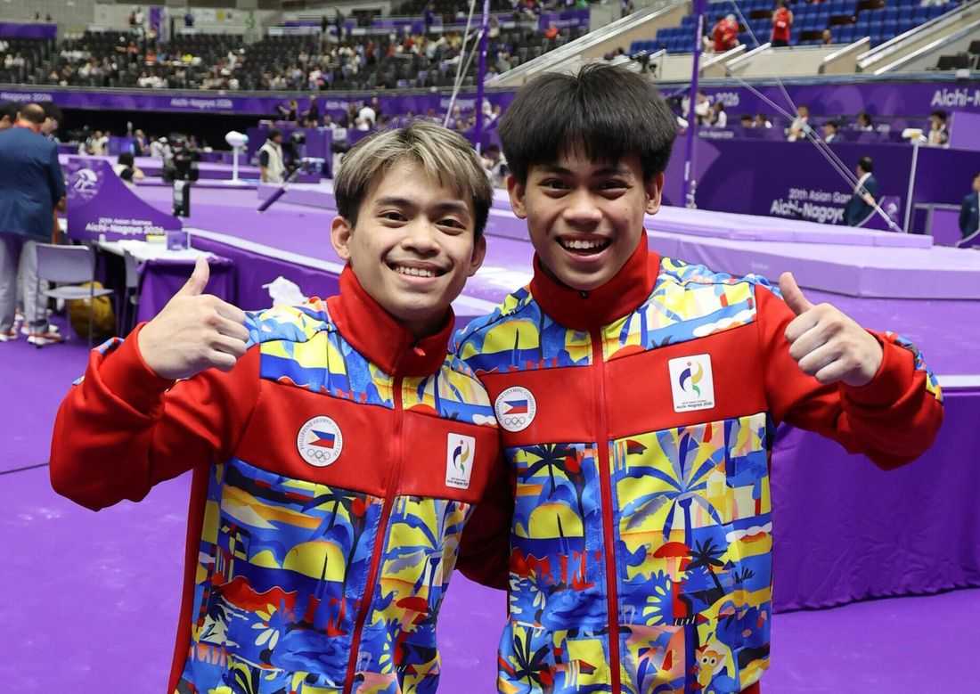Yulo brothers advance to floor exercise finals in 20th Asian Games