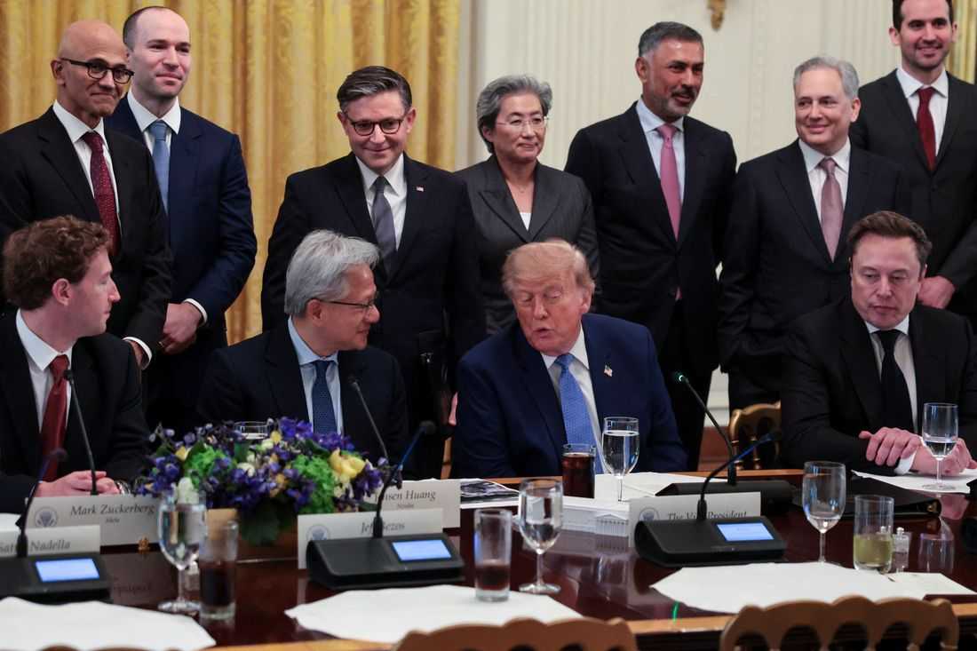 AI sector signed 'accord' on technology standards, US House speaker says