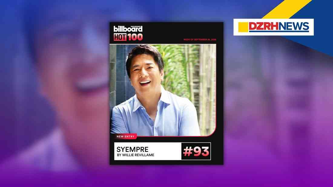 Willie Revillame’s ‘Syempre’ enters Billboard Philippines hot 100