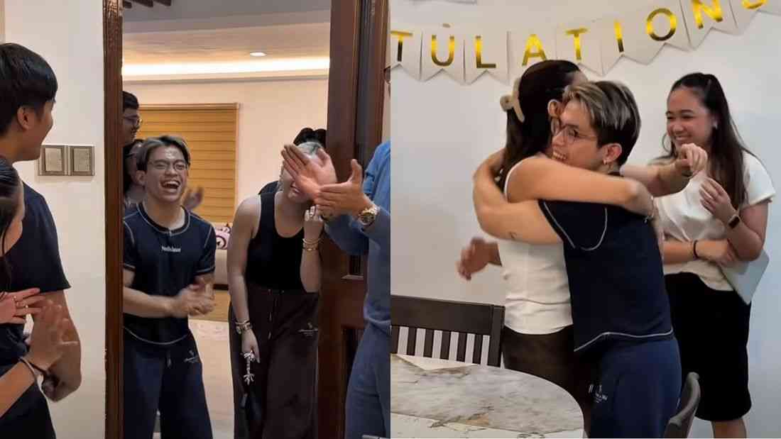 Carlos, Eldrew Yulo surprised with homecoming party after Asian Games wins