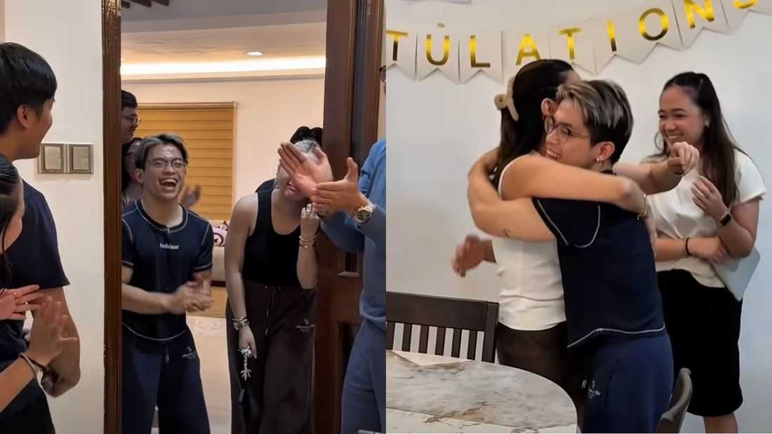 Carlos, Eldrew Yulo surprised with homecoming party after Asian Games wins