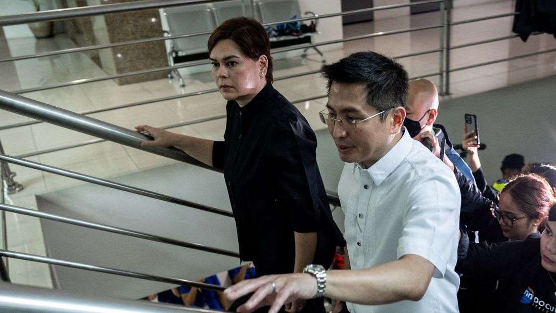 Arraignment of VP Sara Duterte in grave threats case deferred