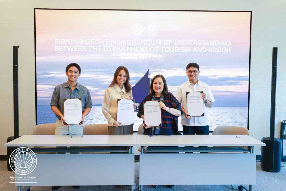 DOT, Klook renew cooperation to ignite domestic travel, take PH tourism global