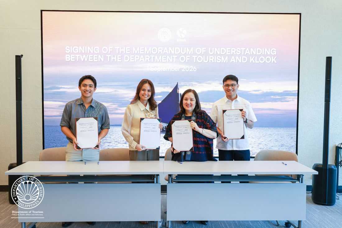 DOT, Klook renew cooperation to ignite domestic travel, take PH tourism global