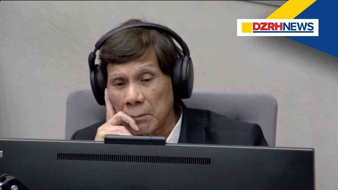 Duterte makes first in-person appearance at ICC