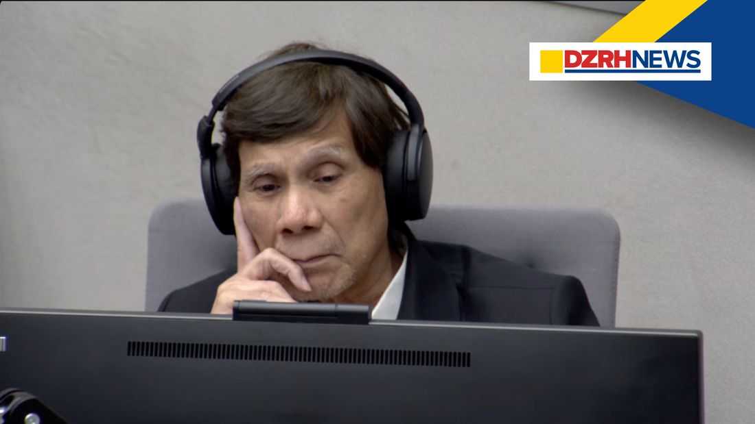 Duterte makes first in-person appearance at ICC