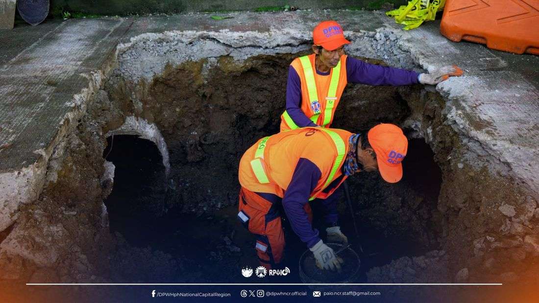 Drainage inlet widening project in QC expected to be completed within two weeks — DPWH