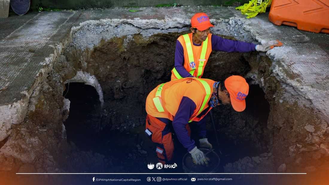 Drainage inlet widening project in QC expected to be completed within two weeks — DPWH