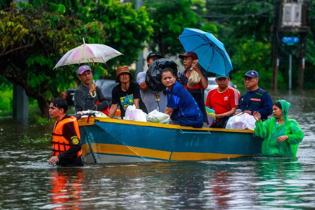 Bangkok floodwaters recede after torrential rain as residents count losses
