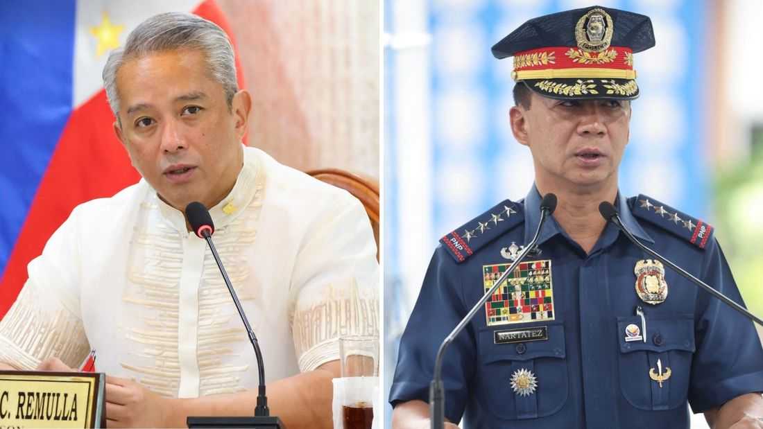 Nartatez, DILG Sec. Remulla, CIDG arrive at Cardinal Santos to serve Romualdez arrest warrant