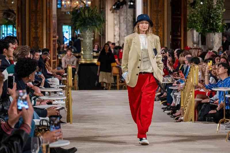Tommy Hilfiger takes over Plaza Hotel for his colorful return to NY Fashion Week