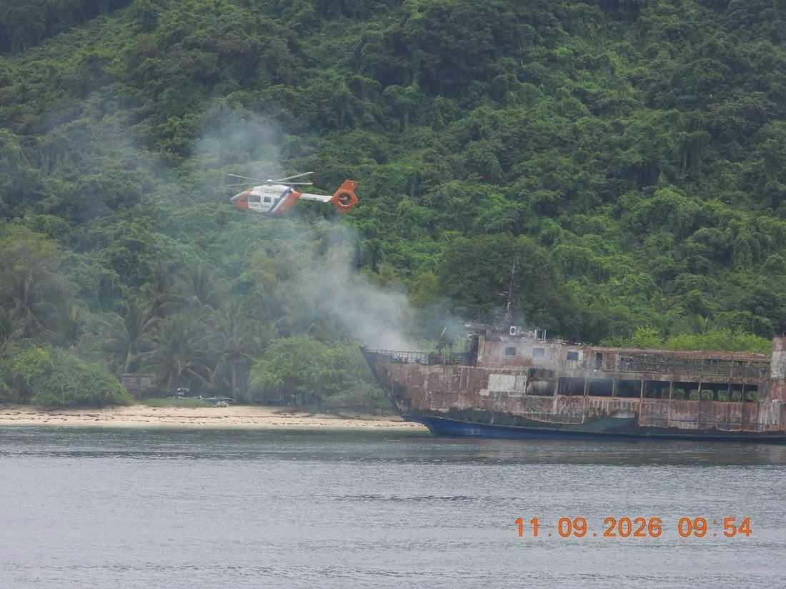 PCG: Missing captain of fire-hit MV June Aster has liability