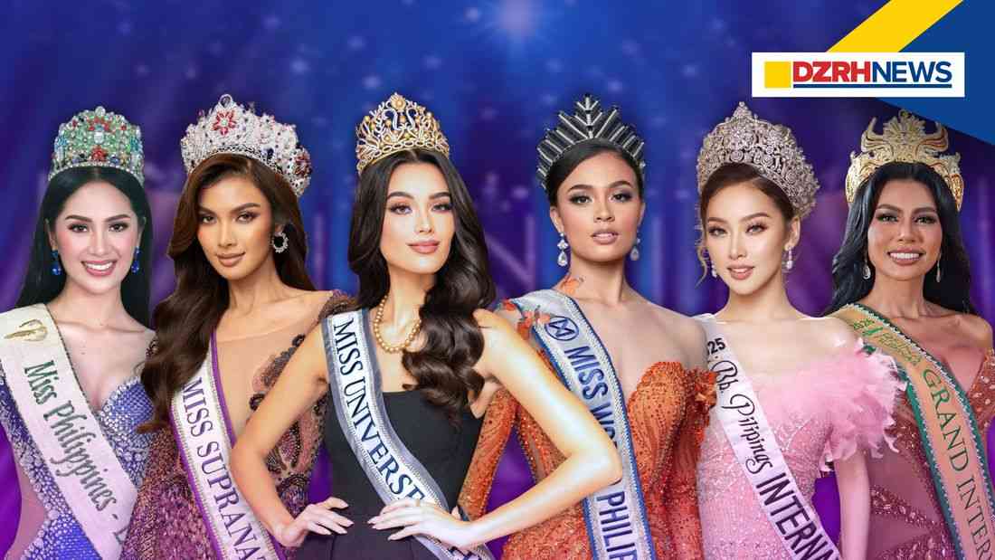 Meet the Filipina queens that will carry the PH flag in major international pageants this 2026