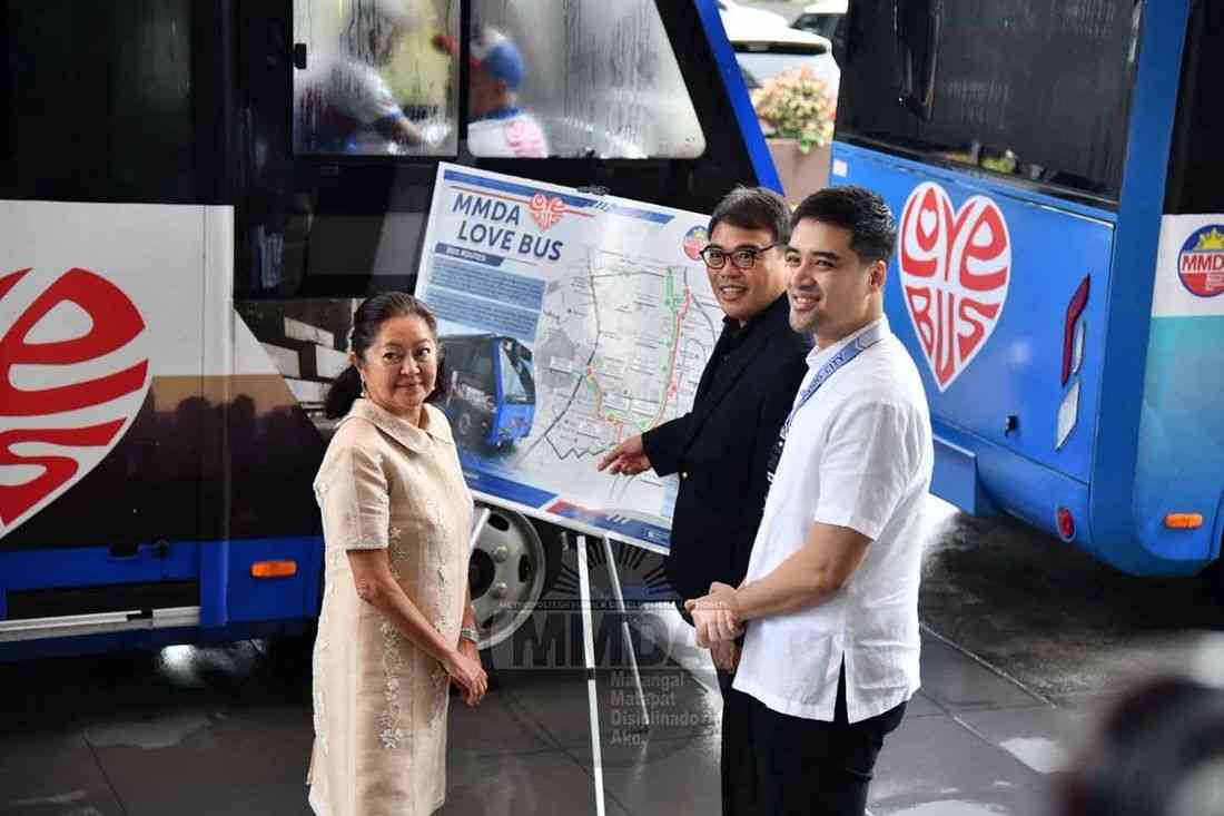MMDA revives ‘Love Bus’ with free electric rides in Metro Manila