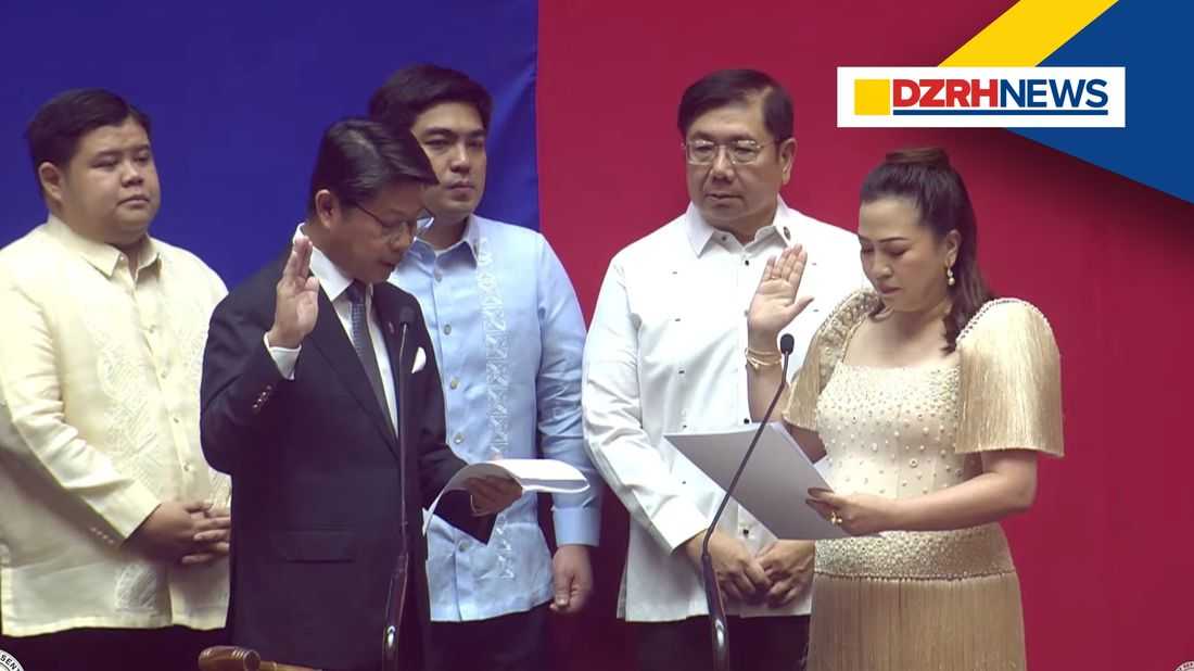 Jenny Barzaga takes oath as new Cavite 4th district representative