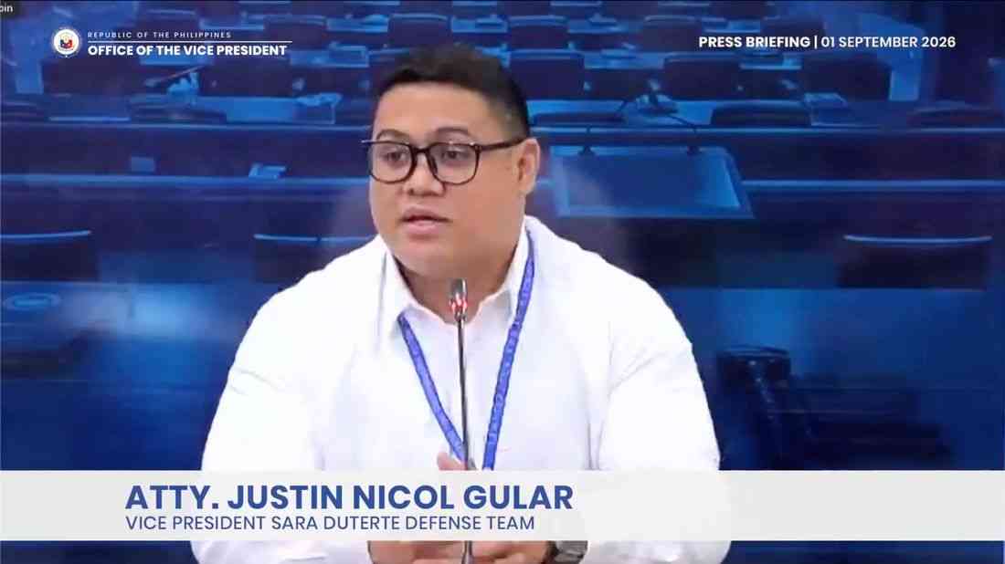 Defense sees no irregularity in AFP certificate used in COA audit – Atty. Gular