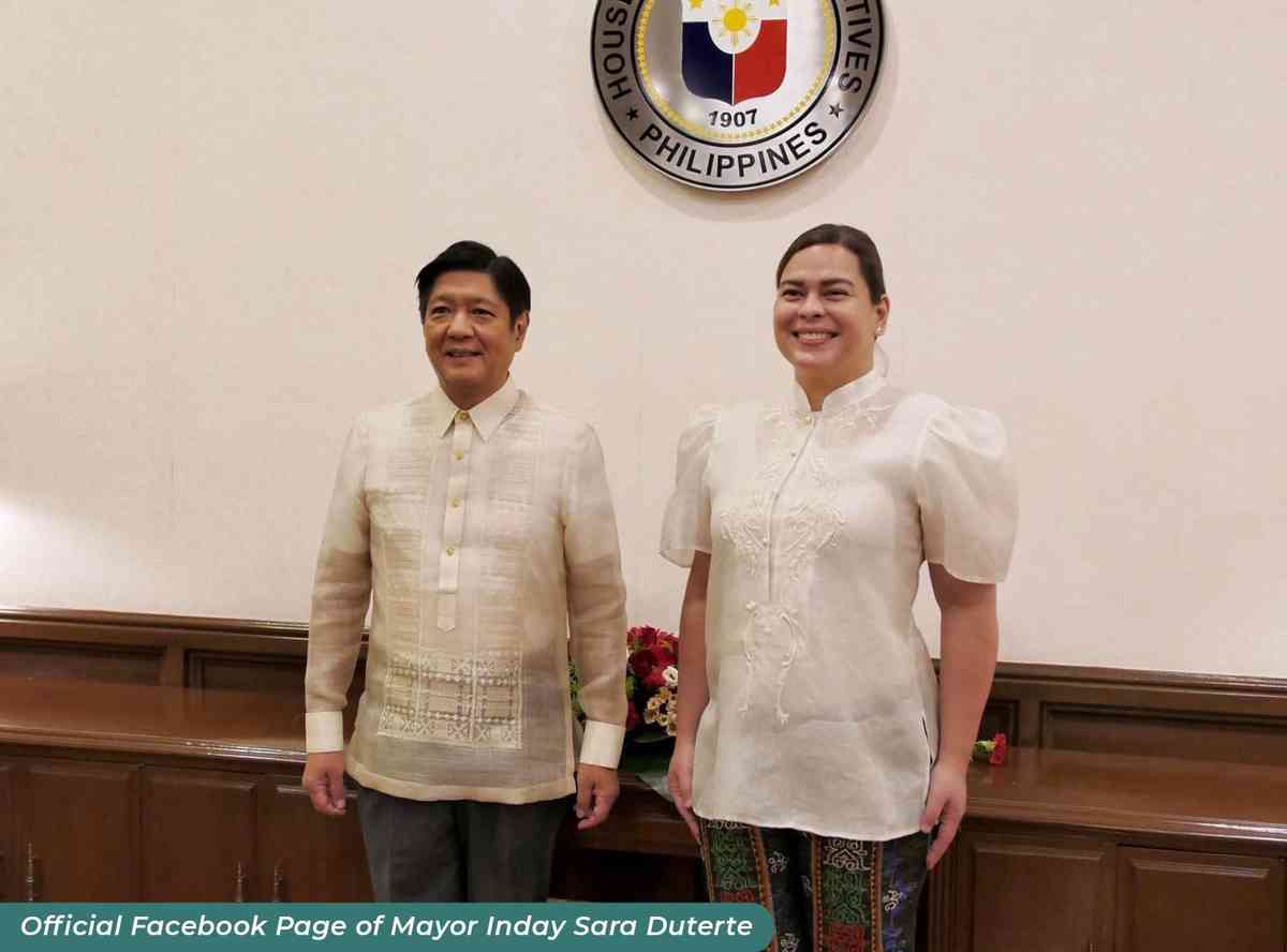 Duterte named as OIC during Marcos' state visit