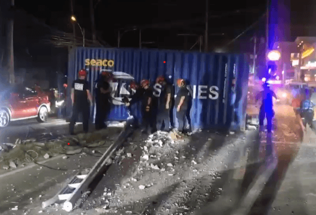 3 dead, 7 injured as truck rams 5 vehicles in Batasan-San Mateo Road, QC