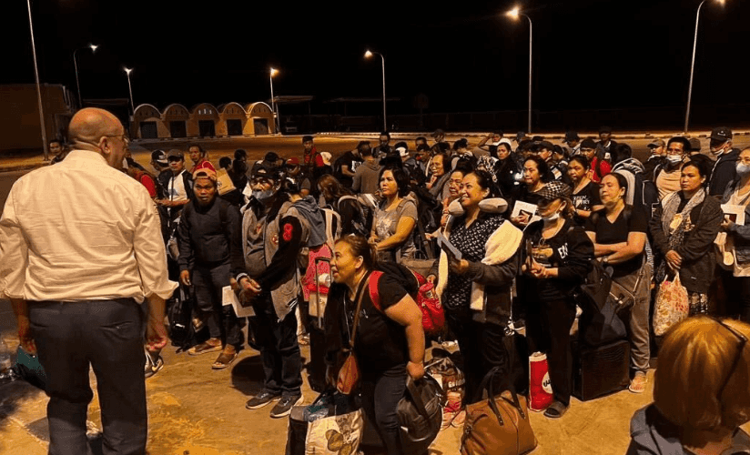 320 more Filipinos from Sudan flee to Egypt; now awaiting repatriation