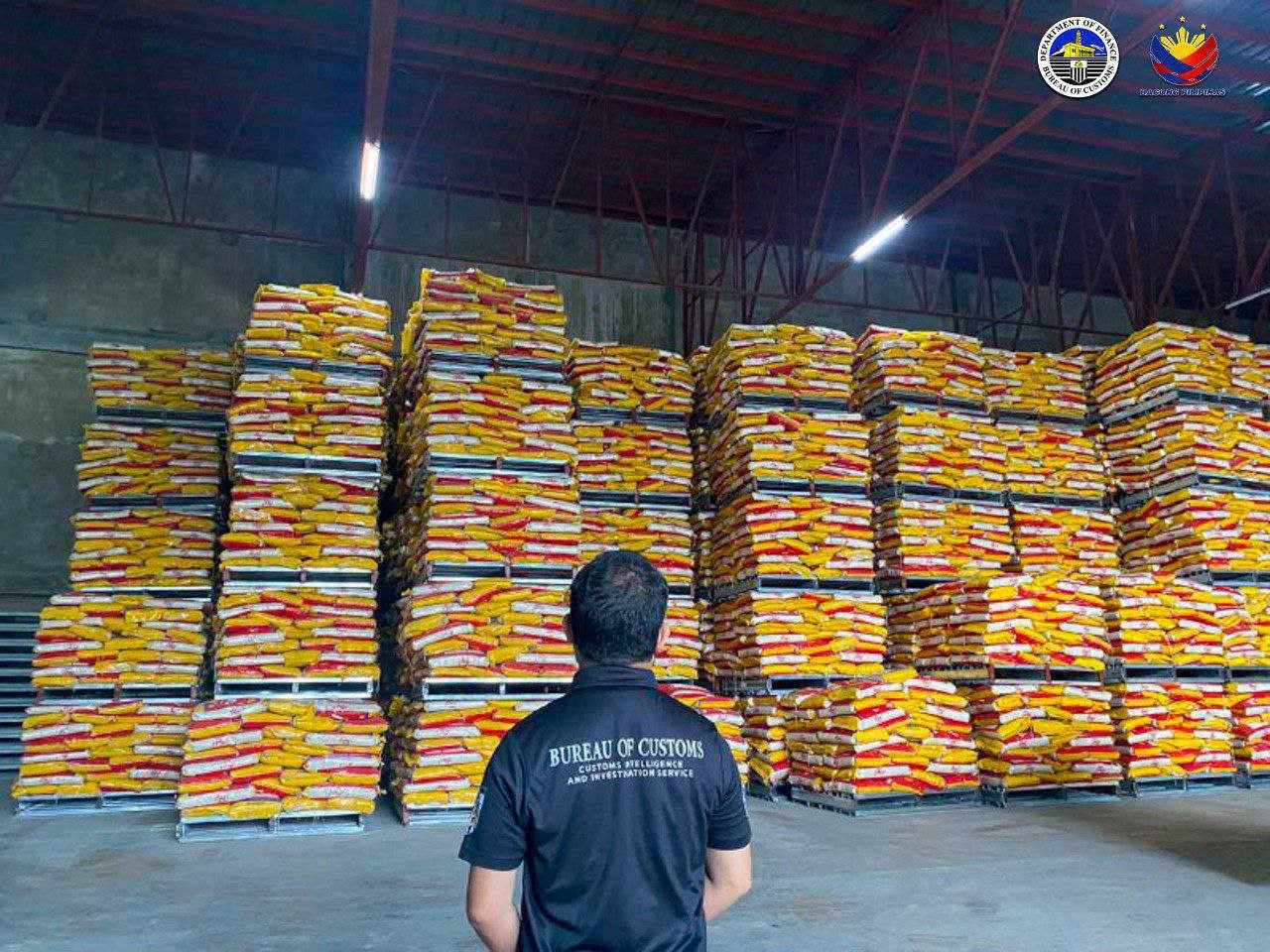 BOC forfeits 42M worth of smuggled rice in Zamboanga City