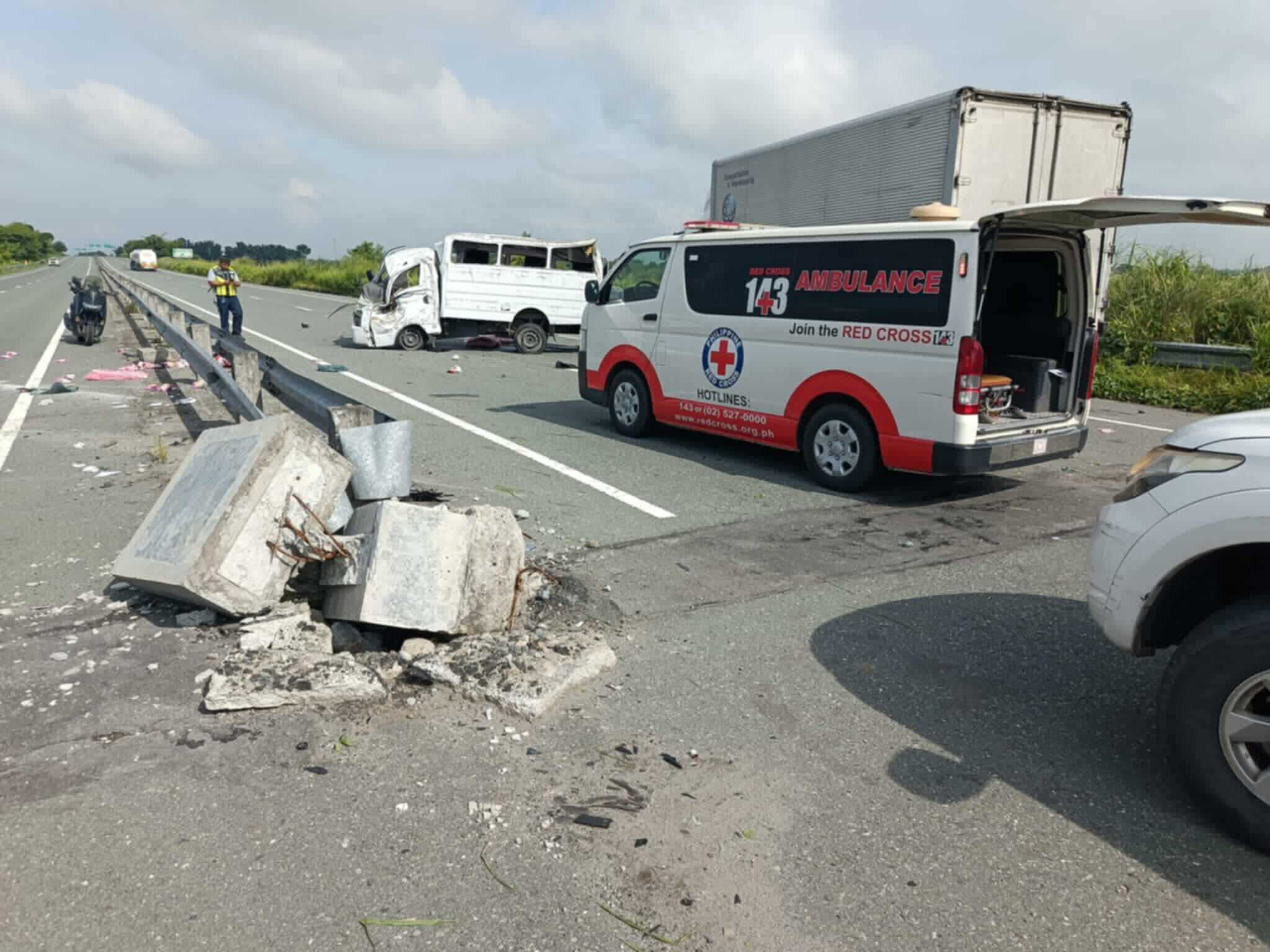 5 dead, 9 injured in CLLEX van mishap