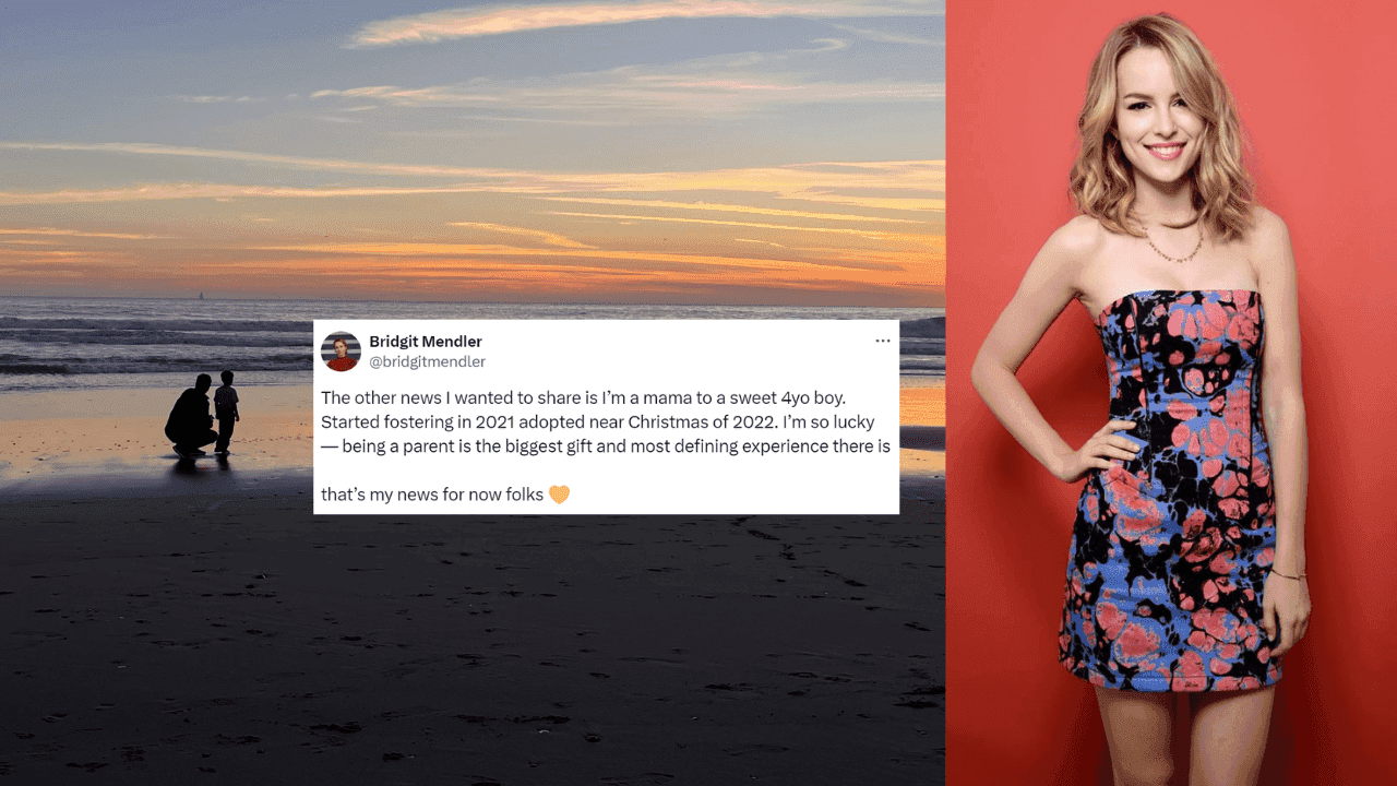 'Biggest gift' Former Disney star Bridgit Mendler announces adoption of 4-year-old boy