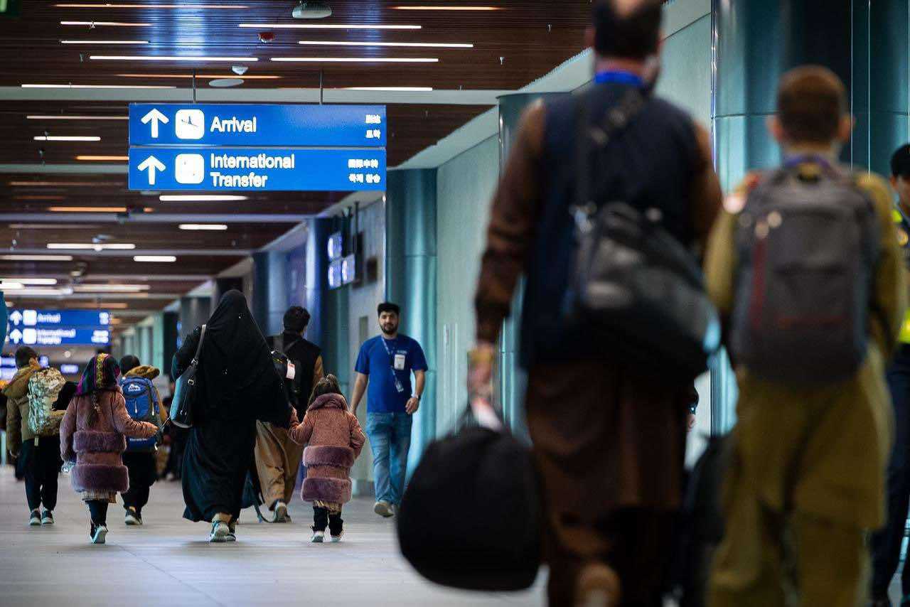 Afghans transiting for US visa processing arrives in PH on Jan. 6