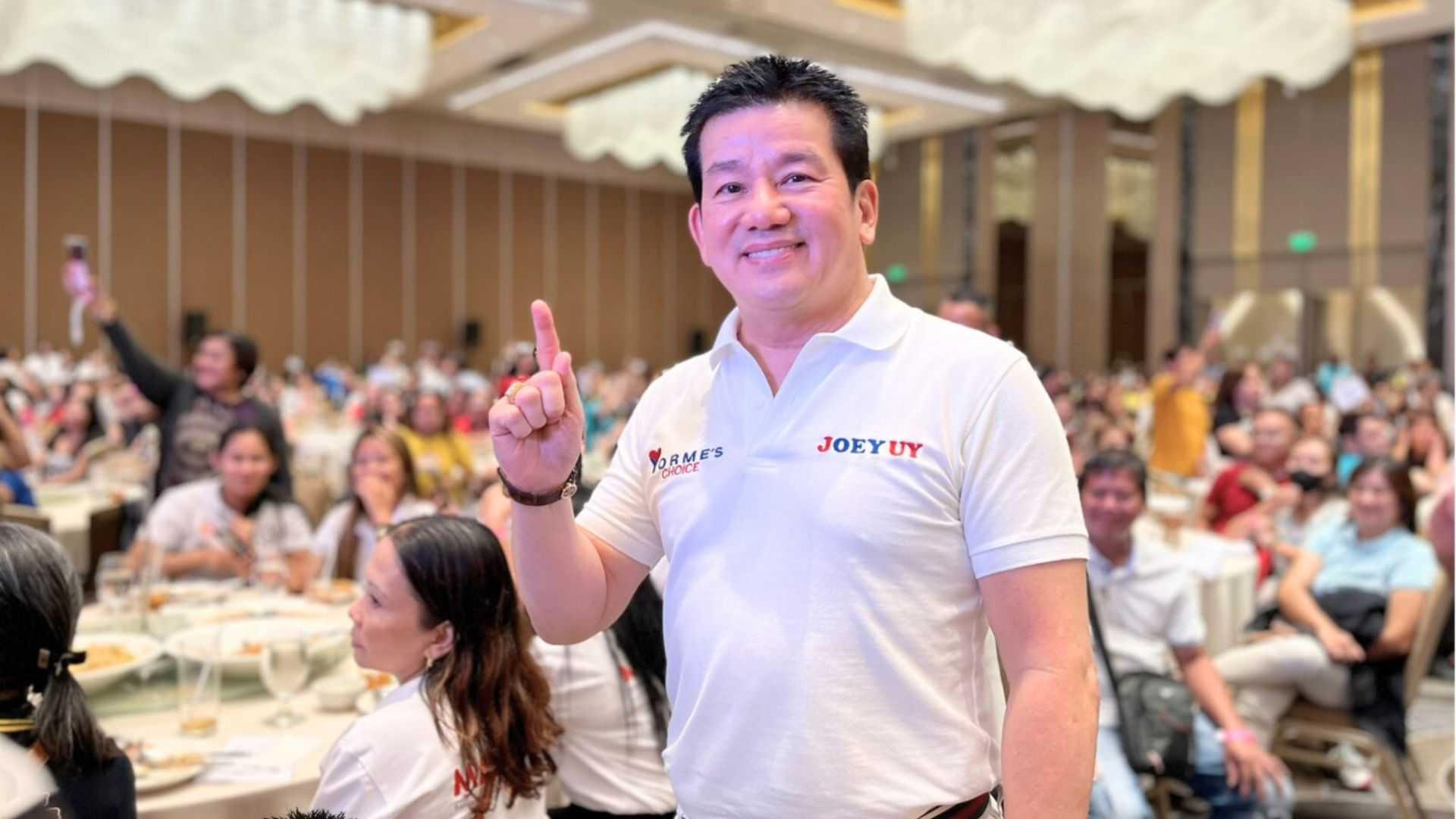 ‘Ako po ay Pilipino’: Joey Uy asserts Filipino citizenship after COC nullification