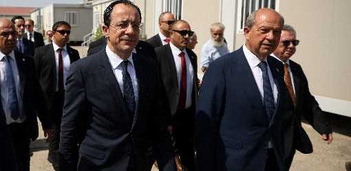 At UN dinner, Cypriot leaders agree to meet again soon