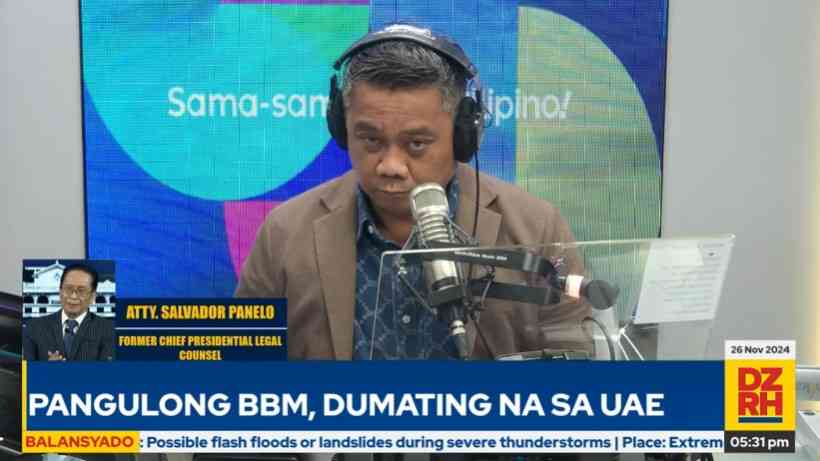 Panelo on Duterte, Marcos rift: No coup d’etat, ex-Pres Duterte only reminding the AFP on duty to protect the nation