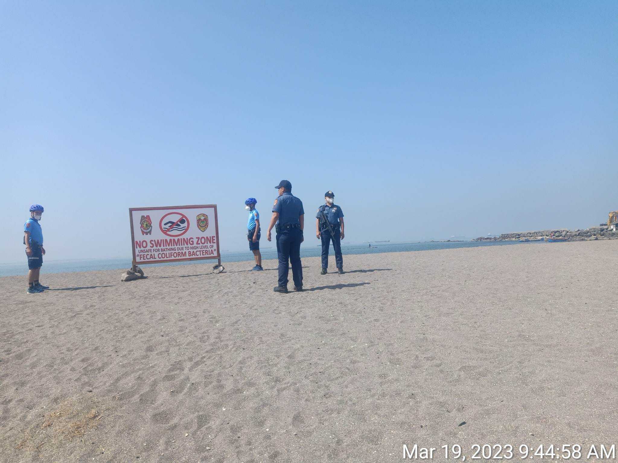 Authorities warns: No swimming at Baseco Beach in Manila