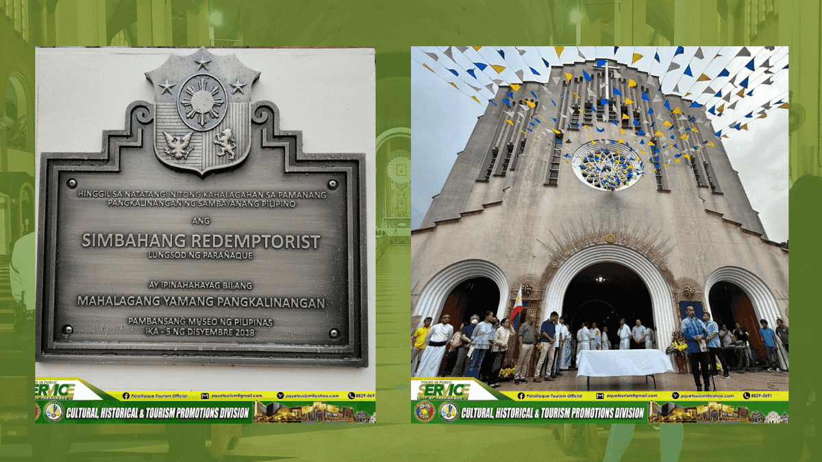 National Museum declares Baclaran Church as an 'Important Cultural Property'