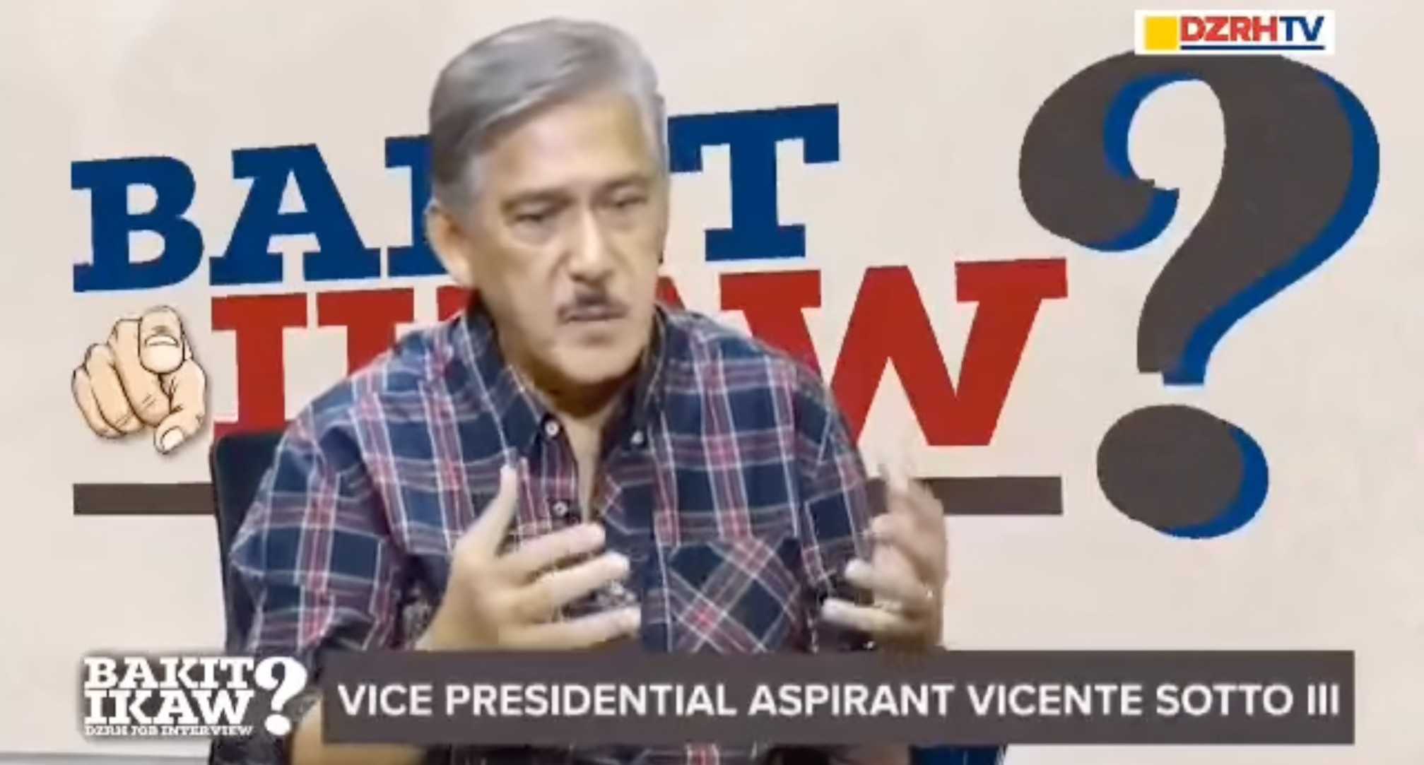 Bakit Ikaw? Sotto says no alliance between NPC, Partido Reporma