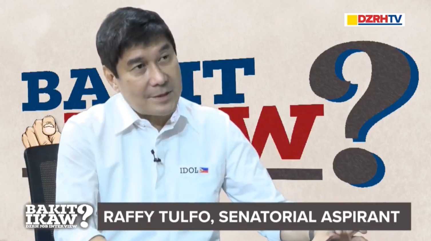 Bakit Ikaw? Tulfo says he won't have a hard time making laws for workers