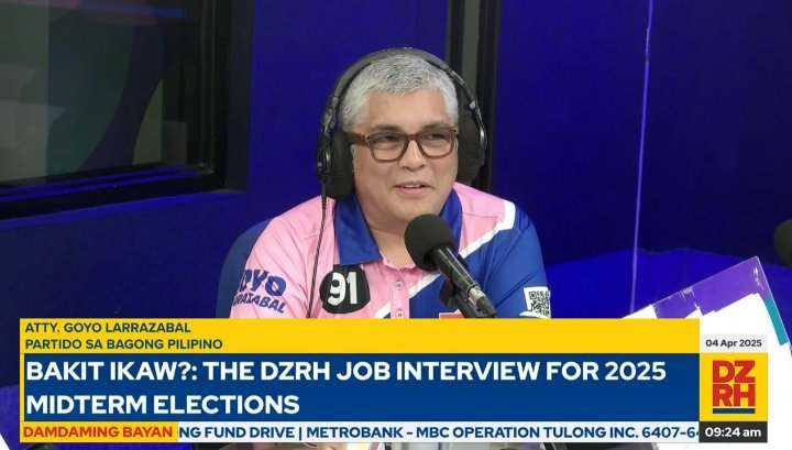 #BakitIkaw: Atty. Goyo Larrazabal, calls for universal access to clean water; strengthens local governance