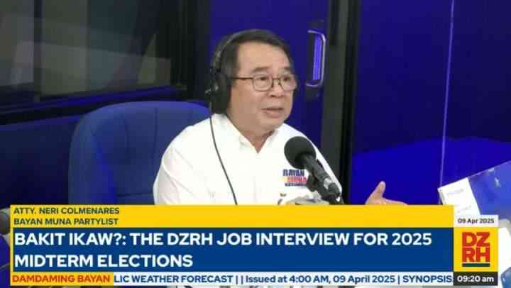 #BakitIkaw: Atty. Neri Colmenares vows to defend marginalized sectors rights; aspires to combat corruption in PH