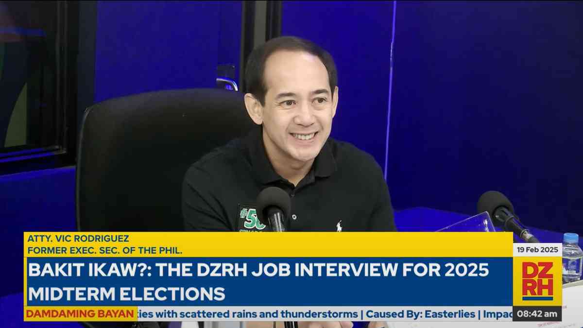 #BakitIkaw: Atty. Vic Rodriguez vows to advocate 'targeted ayuda' for transport, agricultural sectors