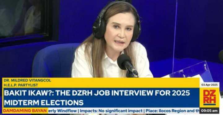 #BakitIkaw: Dr. Mildred Vitangcol advocates for universal access to education, stronger support for farmers