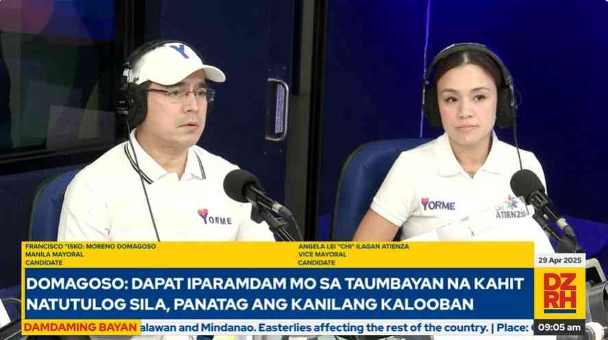 #BakitIkaw: Isko Moreno and Chi Atienza team up to revive Manila, pledges to focus on cleanliness, safety, and livelihood